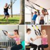 Resistance Training Kit, 2 Adjustable Resistance Bands with Handles + 1 Door Anchor + 4 Resistance Loop Bands, Bodyweight Resistance Bands for Working Out Hold up to 900 lbs Home Gym Equipment - Image 7