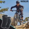 Ninja MTB Speed King Knee Pad - Lightweight Knee Pads for Men or Women - Great Protection for Mountain Bike or BMX Riders - Sleeves with Knee Pads for Mountain Biking (L/XL) - Image 8