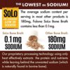 Solo Bone Broth Protein Powder, Low Sodium, Pure Hydrolyzed Collagen, For Healthy Skin, Nails, Hair, Joints & Digestion, Grass Fed, Non-GMO, Gluten Free, Paleo & Keto Friendly, 20g Protein Per Serving - Image 4