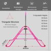 RELIANCER Expandable Gymnastics Bars Junior Training Bar Adjustable Height Gymnastic Horizontal Bars Children Folding Training Monkey Bars Child Gym Climbing Tower Kip Balance Bar for Kids Gymnasts - Image 4