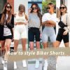 MOREFEEL High Waisted Biker Shorts for Women - 5'' Tummy Control Butt Lifting Gym Workout Athletic Shorts Black Yoga Pants - Image 3