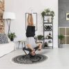 Xgxmz Yoga Headstand Bench, Foldable Inversion Chair with Stretch Bands and Handles, Inverted Training for Home Gym Yoga Studio - Image 8