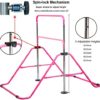 RELIANCER Expandable Gymnastics Bars Junior Training Bar Adjustable Height Gymnastic Horizontal Bars Children Folding Training Monkey Bars Child Gym Climbing Tower Kip Balance Bar for Kids Gymnasts - Image 2