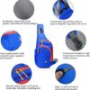 Peicees Small Sling Backpack Waterproof Unisex Shoulder Bag Chest Crossbody Daypack - Image 3