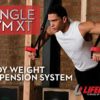 Lifeline Jungle Gym XT Split Anchor Body Weight Suspension System – Lightweight Resistance Training at home, outside or on the go, Red/Black - Image 9