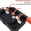 Yoga Headstand Bench Inversion Bench Handstand Machine Can Support 440 Lbs Inversion Chair Multifunctional Fitness Equipment Relieve Back Pain ( Color : Black+Orange , Size : 554336 cm ) - Image 6
