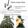 Bytiyar Mini Carabiner Clips with Metal Spring Wiregate Hook and Little Eye Hole for Keychain Backpack Clasps - Image 3