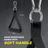 Resistance Bands for Working Out, NITEEN Heavy Resistance Bands with Handles Multi-Weight Exercise Bands Set for Men Women ,Workout Bands with Door Anchor and Ankle Straps Strength Training Equipment - Image 4