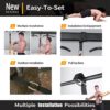 Moulyan Bodyweight Resistance Training Straps Complete Home Gym Fitness Trainer kit for Full-Body Workout Easy Setup Gym Home Outdoors - Image 2