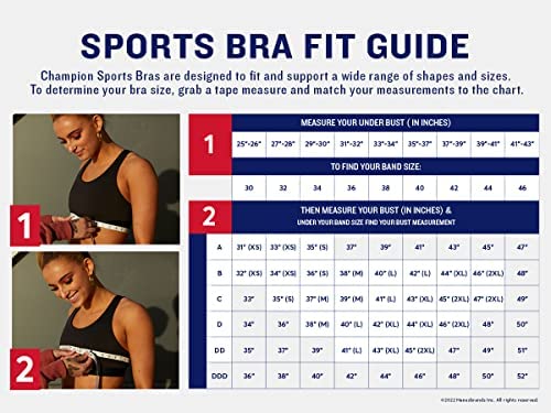 Champion Women's Infinity Racerback Sports Bra for Women, Moisture-Wicking Sports Bra for Women - Image 5
