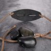 EASYANT Handmade Leather Pouch Shepherd Sling Old-Fashioned Slingshot - Image 7