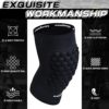 COOLOMG Basketball Knee Pad for Kids Youth Adult Knee Compression Sleeve (1 Sleeve) Baseball Volleyball Wrestling Anti-slip Knee Protector - Image 6
