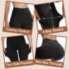 GAYHAY 3 Pack Biker Shorts with Pockets for Women - 8" High Waist Biker Shorts for Workout Yoga Running Gym - Image 2