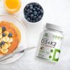 Vitamin D3 10,000 IU + K2 MK7 200 mcg, Infused with Virgin Coconut Oil, 180 Softgels, Double Strength Vitamin D & K, Promotes Heart, Bone & Teeth Health - Very Easy to Swallow - Image 7