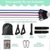Resistance Bands for Working Out，Heavy Exercise Bands ，Resistance Band with Handles for Men and Women，Upgraded Resistance Bands Set for Home ，Yoga,Physical Therapy ，Gym - Image 2