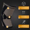 JIUFENTIAN (2Pack Copper Knee sleeve for Arthritis Pain and Support-Copper Knee Brace for Knee Pain Relief, Workout, and Sports (Large) - Image 4