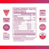 Zhou Nutrition Lite Up, Non-Stimulant Pre Workout Powder, Caffeine Free Nitric Oxide Booster, No Sugar Added, Vegan, Gluten Free, Non GMO, Berry Lemonade, 7.5 Oz - Image 2