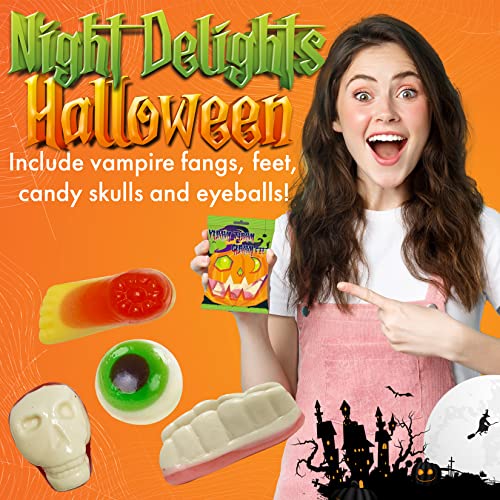 Fusion Select Halloween Gummy Candy Spooky Gummies Candy Food Snacks - Creepy Party Bag Favors For Trick Or Treat - Scary Novelty Chewy Bites (Eyeballs Gummy) - Image 2