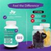 BIO VITALICA Sea Moss Gummies Elderberry BioVitalica - Vitamin C D + Zinc - Irish Seamoss Vegan Gummy with Sea Moss Gel & Powder for Immunity, Detox & Energy - for Adults and Kids - Image 6