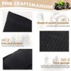 6 Pairs Volleyball Knee Pads for Women Men, Soft Breathable Knee Pads Tactical Knee Pads Black Knee Protector Workout Knee Pads for Basketball Football Hockey Dance Running Cycling Climbing Skating - Image 3