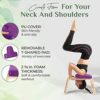 Yes4All Yoga Headstand Bench with PU Pads and Thickness Foam, Yoga Inversion Chair for Balance Training - Image 4