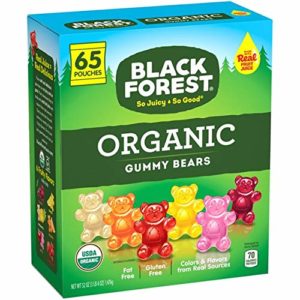 Black Forest Organic Gummy Bears, 65 Pk. Net Wt , 52 Oz(Pack of 1)