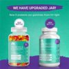 BIO VITALICA Sea Moss Gummies Elderberry BioVitalica - Vitamin C D + Zinc - Irish Seamoss Vegan Gummy with Sea Moss Gel & Powder for Immunity, Detox & Energy - for Adults and Kids - Image 2