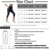 Women's Fashion Solid Color Stitching Sports Fitness Running Yoga Leggings Q02 - Image 6