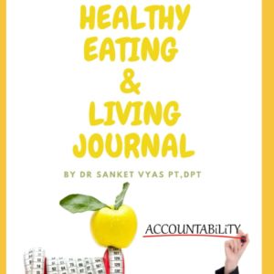 Healthy eating & living Journal: Diet & Fitness tracker