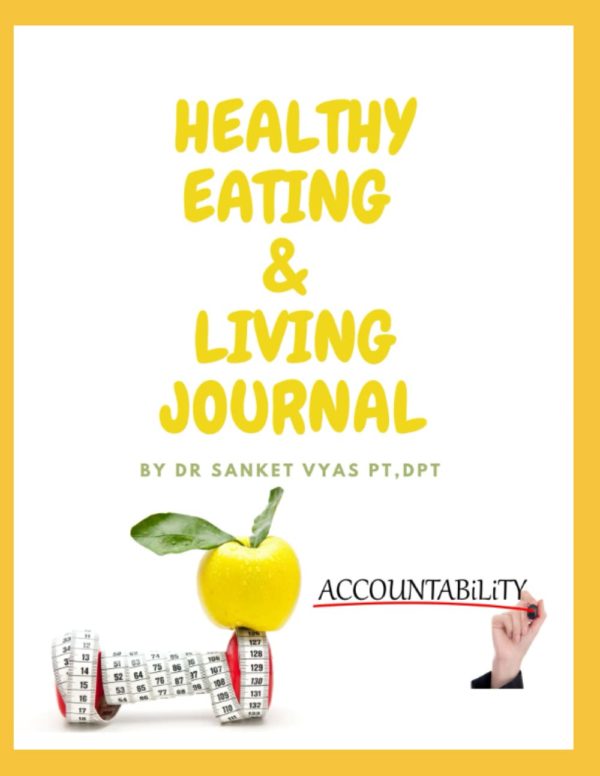 Healthy eating & living Journal: Diet & Fitness tracker
