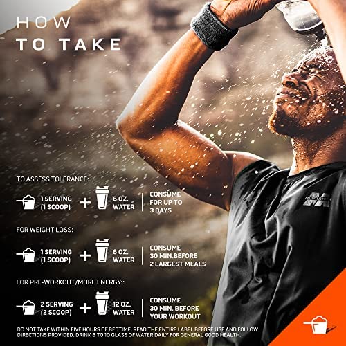 MuscleTech Pre Workout + Weight Loss Shatter Ripped Pre-Workout | Pre Workout for Men & Women | PreWorkout Energy Powder Drink Mix | Energy + Weight Loss Formula | Rainbow Candy (40 Servings) - Image 8