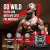 Primeval Labs Ape Cutz Pre Workout Powder, 50 Servings Orangutan Juice | Scientifically Formulated | Increased Performance with Beta Alanine | Post Workout Drink for Endurance, & Energy Booster - Image 4