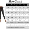 Auu Yoga Pants for Women High Waist Workout Leggings with Pockets Casual Running Stretch Long Pants - Image 6