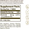Solgar Vitamin B6 25 mg, 100 Tablets - Supports Energy Metabolism, Heart Health & Healthy Nervous System - B Complex Supplement - Vegan, Gluten Free, Dairy Free, Kosher - 100 Servings - Image 2