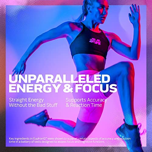 MuscleTech Pre Workout Powder EuphoriQ PreWorkout Smart Pre Workout Powder for Men & Women Caffeine Metabolite Fueled with Paraxanthine Yuzu Lemonade (20 Servings) - Image 5