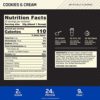 Optimum Nutrition Gold Standard 100% Micellar Casein Protein Powder, Slow Digesting, Helps Keep You Full, Overnight Muscle Recovery, Cookies and Cream, 4 Pound (Packaging May Vary) - Image 3