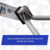 THERABAND Professional Latex Resistance Tubing for Upper Body, Lower Body and Core Exercise, Rehab, and Conditioning - Image 8
