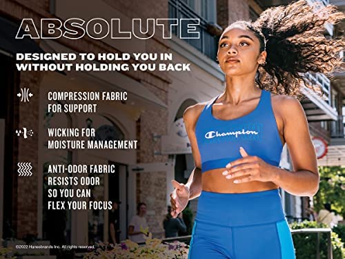 Champion Women's Absolute Racerback Compression Sports Bra, T-Back Performance Sports Bra - Image 5