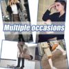 Bevigorio Knee High Socks for Women Trouser Tube Socks Women Knee High Stockings for Women - Image 2