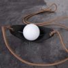 EASYANT Handmade Leather Pouch Shepherd Sling Old-Fashioned Slingshot - Image 4