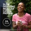 Optimum Nutrition Gold Standard 100% Micellar Casein Protein Powder, Slow Digesting, Helps Keep You Full, Overnight Muscle Recovery, Cookies and Cream, 4 Pound (Packaging May Vary) - Image 6