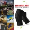 MoKo Knee Brace Support, Protective Volleyball Knee Pads, Professional Thick Sponge Compression Knee Sleeves for Dance Arthritis Joint Pain Relief Injury Recovery, Fit Men Women Youth, 1 Pair, Black - Image 5