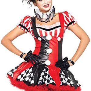 Leg Avenue Naughty Harlequin Clown Costume