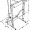 Deltech Fitness Linear Bearing Smith w/ LAT Attachment - Image 7