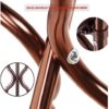 Folding Cane with Seat Adjustable Height Walking Cane and Chair Combo Heavy Duty Chair Cane Walking Stick 350 lbs Capacity - Image 2