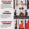 Lifeline Jungle Gym XT Split Anchor Body Weight Suspension System – Lightweight Resistance Training at home, outside or on the go, Red/Black - Image 6