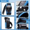   Protective Gear Set for Kids/Youth Knee Pads Elbow Pads Wrist Guards for Skateboarding Roller Skating Cycling Bike BMX Bicycle Scootering 6pcs Aged3-8 (Blue, S) - Image 5