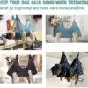 Supet Dog Grooming Hammock Harness for Cats Dogs, Relaxation Pet Grooming Hammock Restraint Dog & Small Animal Leashes Sling for Grooming Dog Grooming Helper for Nail Trimming Clipping Grooming - Image 2