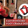 Lifeline Jungle Gym XT Split Anchor Body Weight Suspension System – Lightweight Resistance Training at home, outside or on the go, Red/Black - Image 11