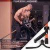 RitFit Power Cage with Optional LAT PullDown System, 1000LB Power Rack for Home & Garage Gym, Squat Rack with Weight Storage Rack and More Attachments for Full Body Workout, ASTM-Certified - Image 6